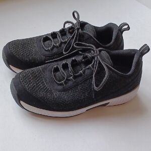 Orthofeet Lava Men's Walking Shoes Sneakers Orthopedic 10.5 2E Wide Black 619